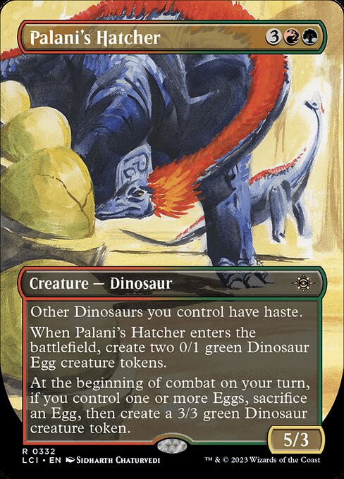 パラニの孵化者/Palani's Hatcher [LCI-BF][ボーダーレス][FOIL]