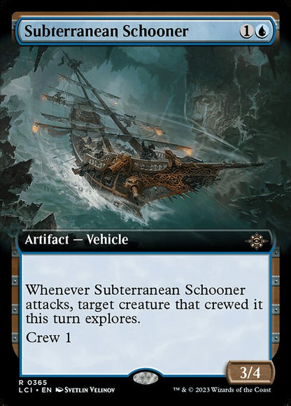 地底のスクーナー船/Subterranean Schooner [LCI-BF][拡張アート][FOIL]