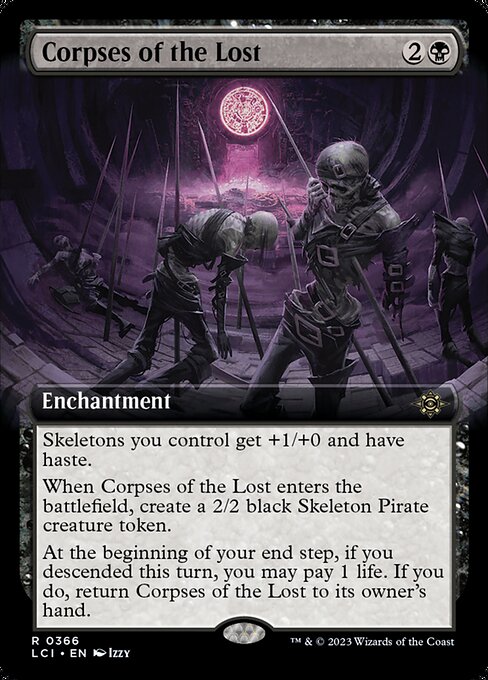 迷いし者の骸/Corpses of the Lost [LCI-BF][拡張アート][FOIL]