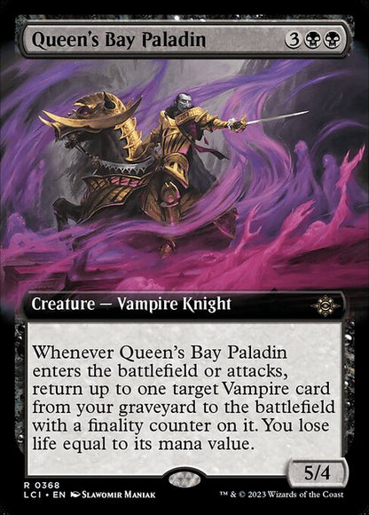 女王湾の聖騎士/Queen's Bay Paladin [LCI-BF][拡張アート][FOIL]