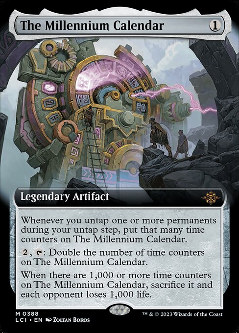 千年暦/The Millennium Calendar [LCI-BF][拡張アート][FOIL]