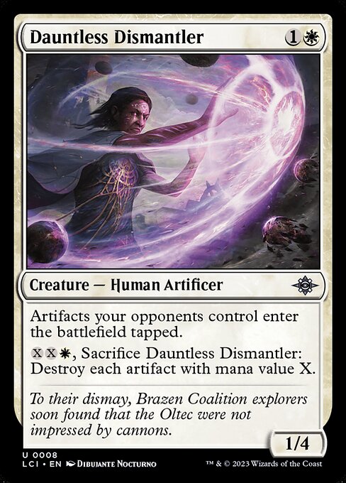 不屈の解体者/Dauntless Dismantler [LCI] [FOIL]