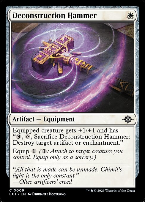 解体ハンマー/Deconstruction Hammer [LCI] [FOIL]