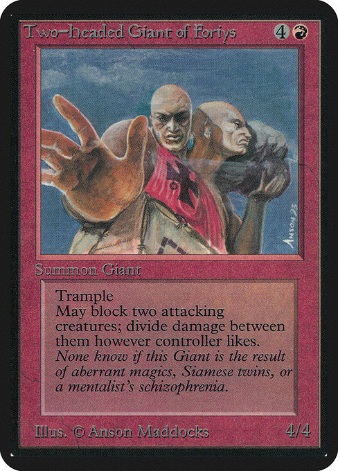 Two-Headed Giant of Foriys [LEA]