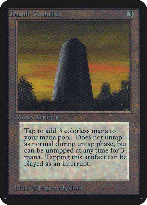 玄武岩のモノリス/Basalt Monolith [2XM] [FOIL]