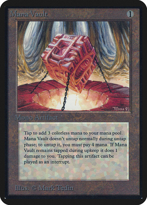 魔力の櫃/Mana Vault [LEA]