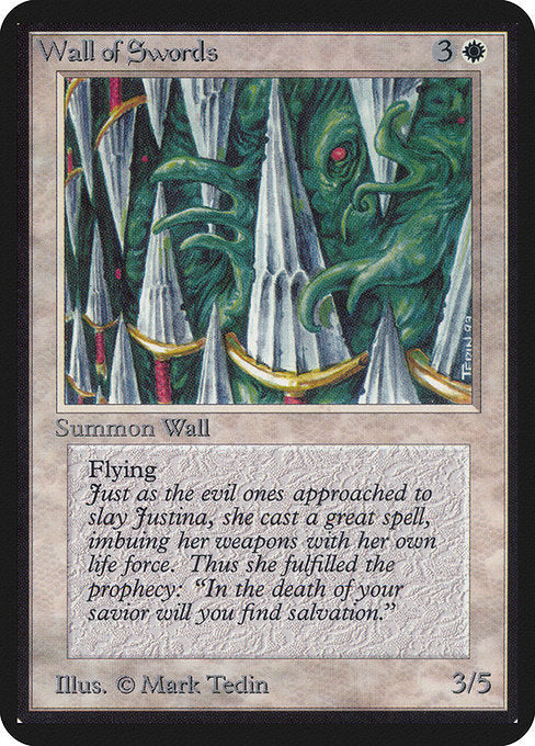 剣の壁/Wall of Swords [LEA]
