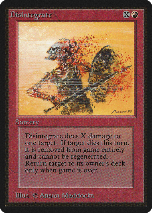 分解/Disintegrate [LEB]