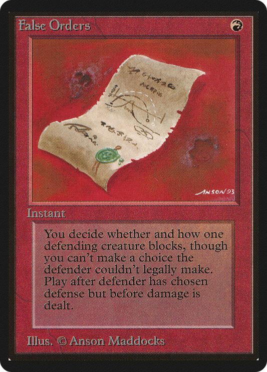 False Orders [LEB]