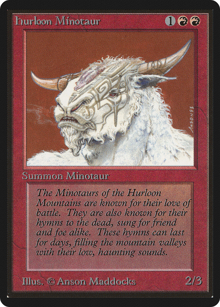 ハールーン・ミノタウルス/Hurloon Minotaur [LEB]
