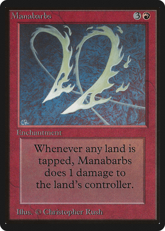 魔力のとげ/Manabarbs [LEB]