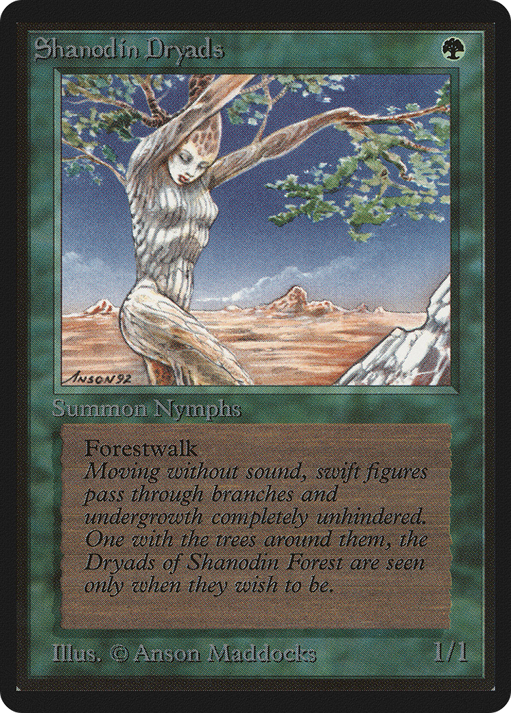 シャノーディンのドライアド/Shanodin Dryads [LEB]