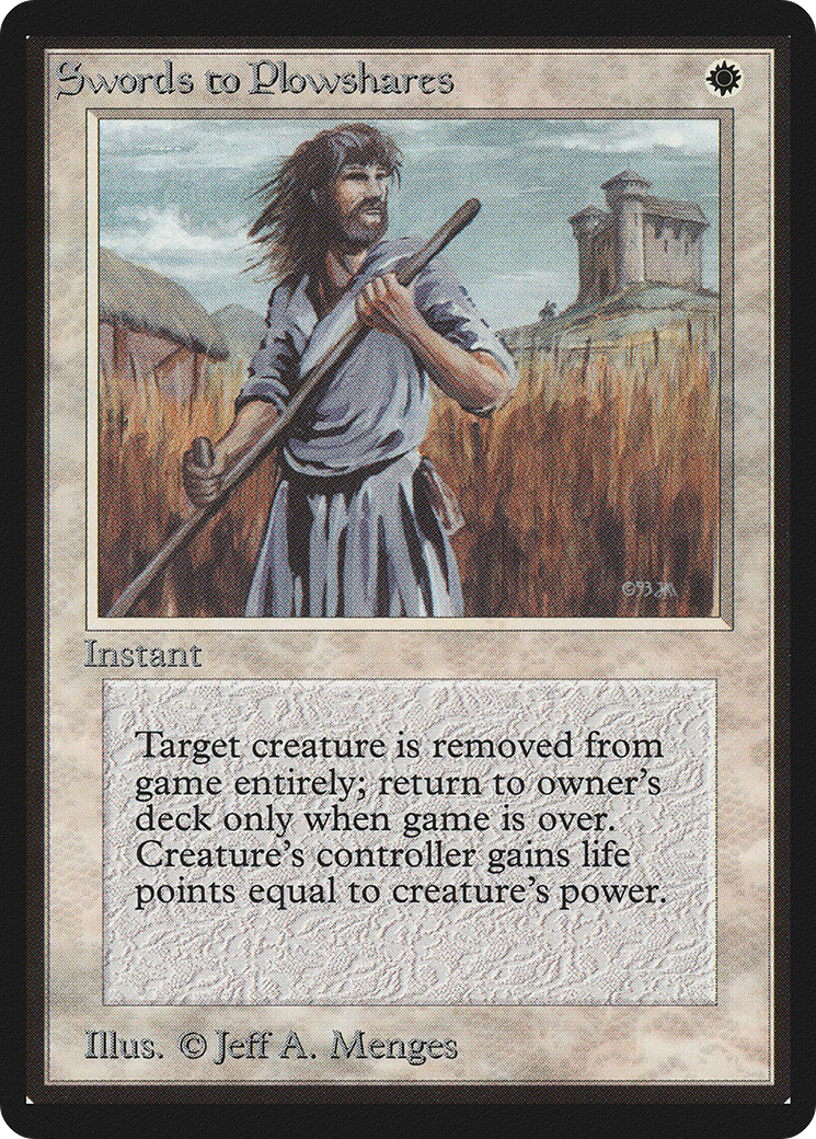 剣を鍬に/Swords to Plowshares [LEB]