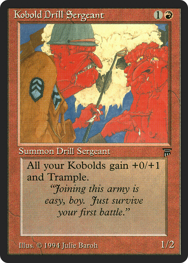 Kobold Drill Sergeant [LEG]