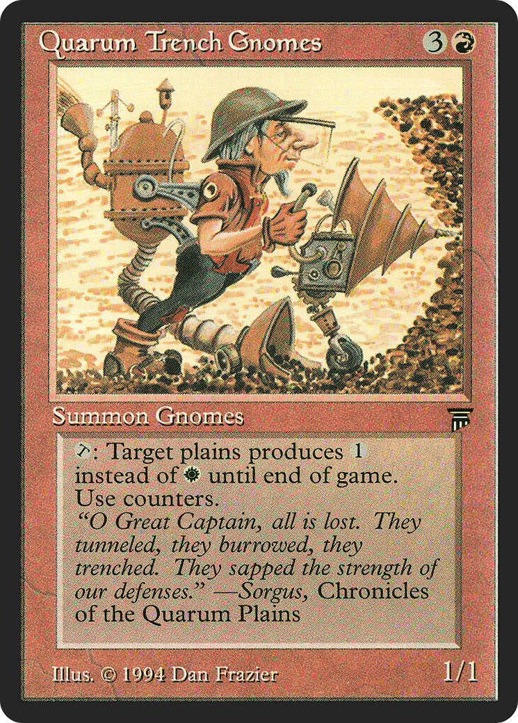 Quarum Trench Gnomes [LEG]