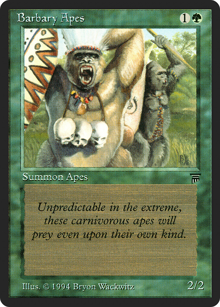 Barbary Apes [LEG]