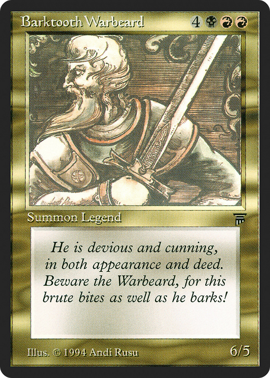 Barktooth Warbeard [LEG]