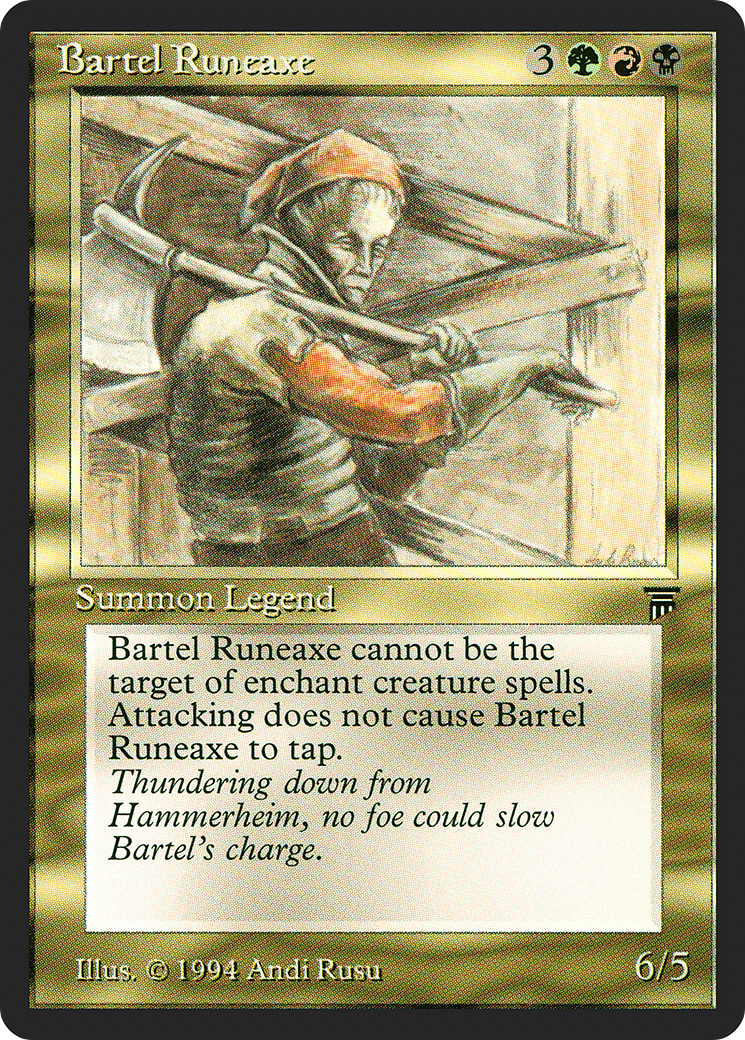 Bartel Runeaxe [LEG]