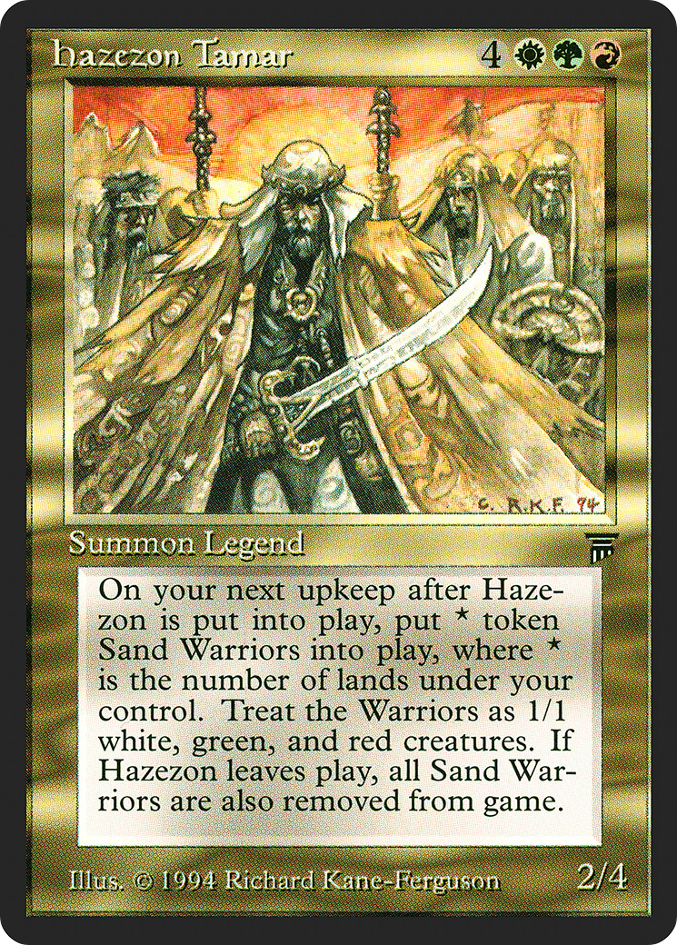 Hazezon Tamar [LEG]