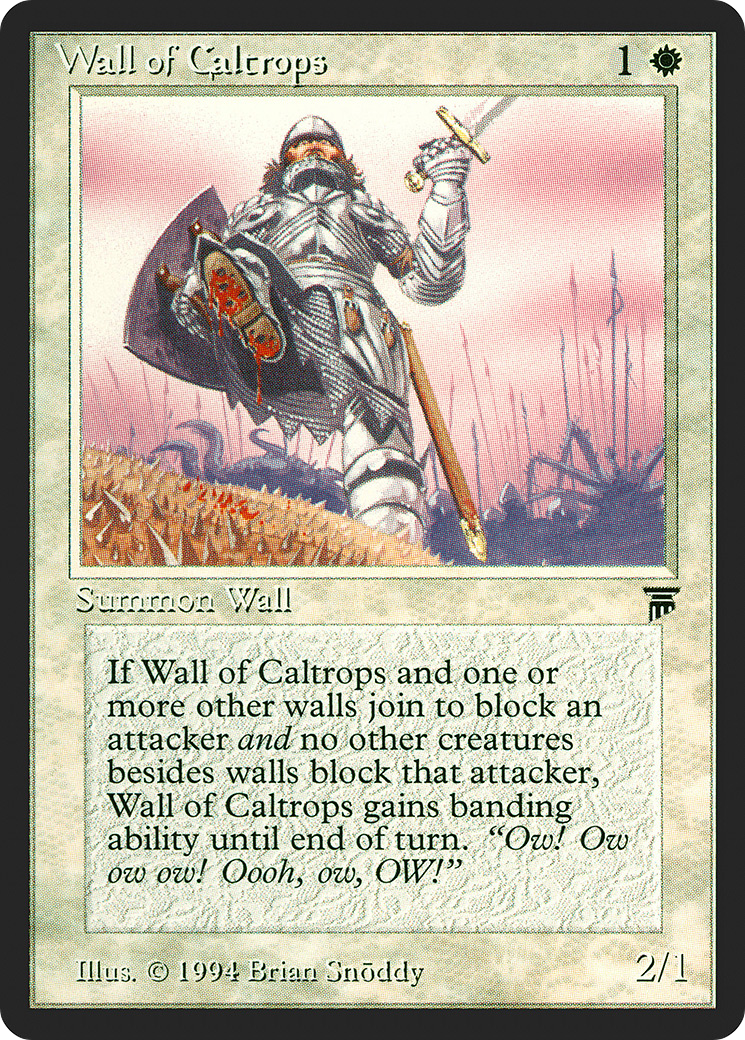 Wall of Caltrops [LEG]