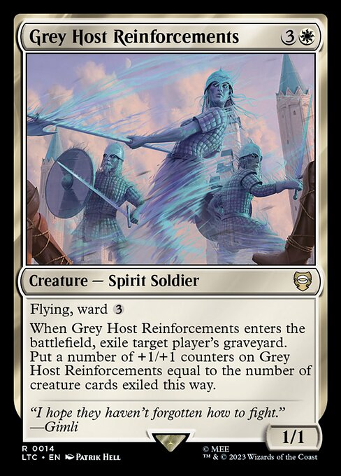 灰色の軍勢の増援/Grey Host Reinforcements [LTC][FOIL]