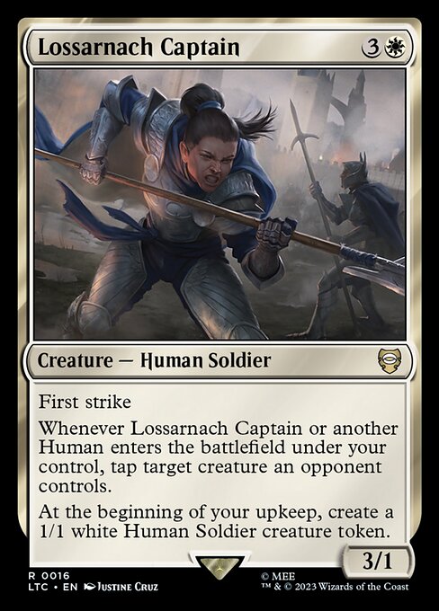 ロッサールナハの隊長/Lossarnach Captain [LTC][FOIL]