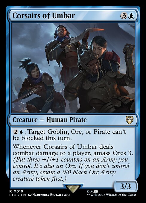 ウンバールの海賊/Corsairs of Umbar [LTC][FOIL]