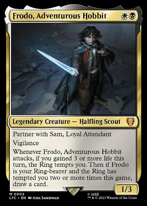 冒険好きなホビット、フロド/Frodo, Adventurous Hobbit [LTC][FOIL]