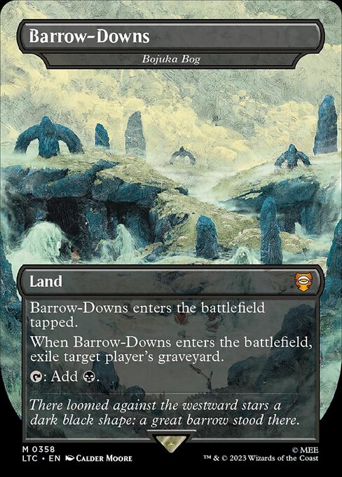 塚山丘陵/Barrow-Downs (ボジューカの沼/Bojuka Bog) [LTC][FOIL]