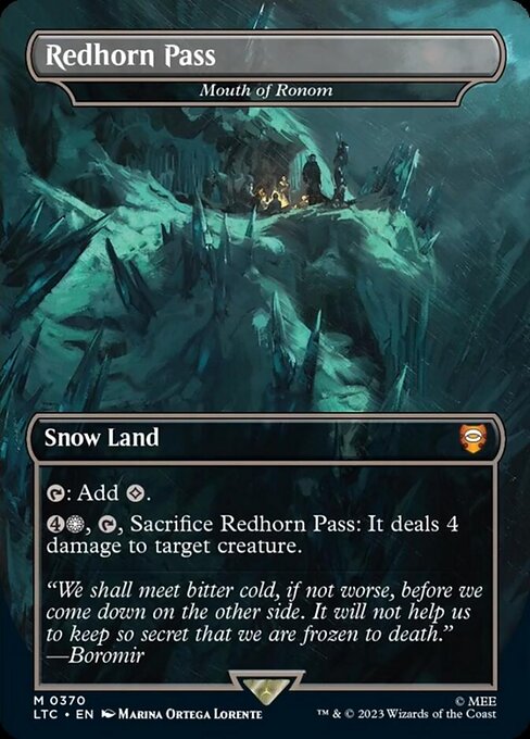 赤角山道/Redhorn Pass (ロノムの口/Mouth of Ronom) [LTC][FOIL]