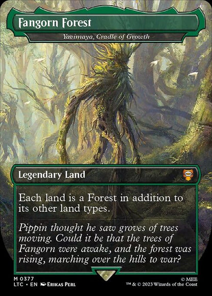 ファンゴルンの森/Fangorn Forest (成長の揺り篭、ヤヴィマヤ/Yavimaya, Cradle of Growth) [LTC][FOIL]