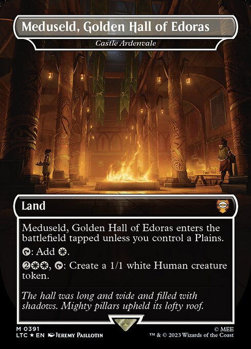 エドラスの黄金館、メドゥセルド/Meduseld Golden Hall of Edoras (アーデンベイル城/Castle Ardenvale) [LTC][FOIL][サージ]