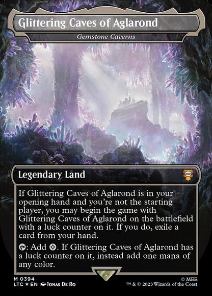 アグラロンドの燦光洞/Glittering Caves of Aglarond (宝石の洞窟/Gemstone Caverns) [LTC][FOIL][サージ]