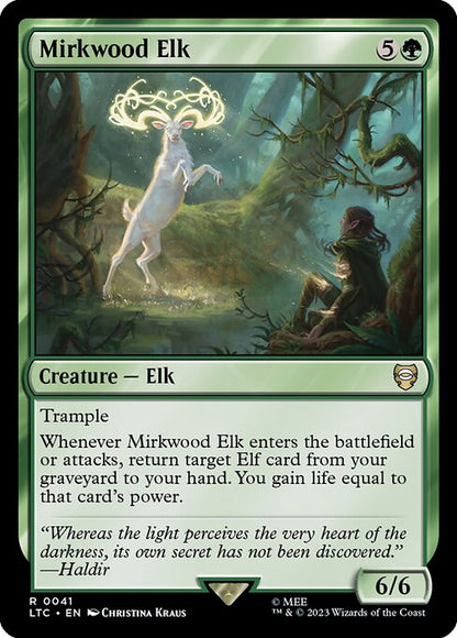 闇の森の大鹿/Mirkwood Elk [LTC][FOIL]