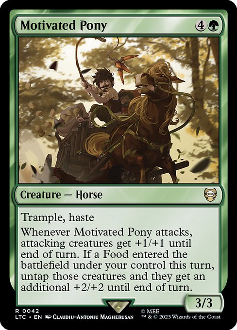 意気盛んな小馬/Motivated Pony [LTC][FOIL]