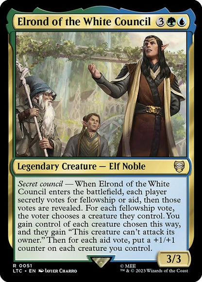 白の会議のエルロンド/Elrond of the White Council [LTC]