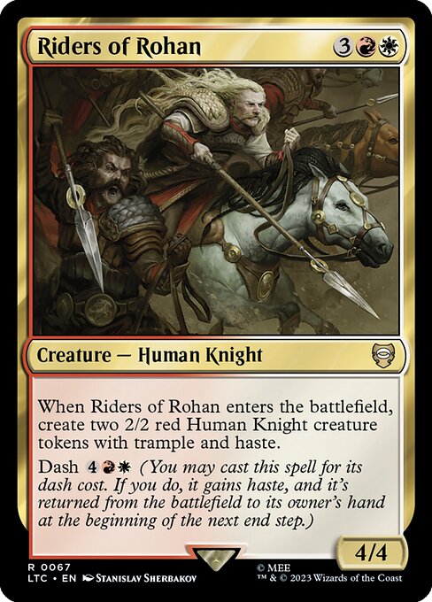 ローハンの乗り手/Riders of Rohan [LTC][FOIL]