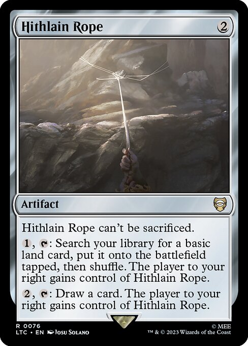 ヒスラインの綱/Hithlain Rope [LTC][FOIL]