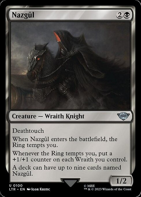 ナズグル/Nazgûl(100) [LTR] [FOIL]