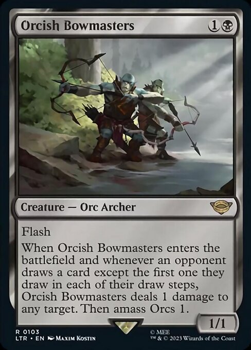 オークの弓使い/Orcish Bowmasters [LTR]
