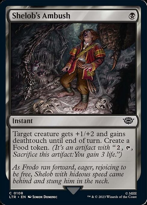 シェロブの待ち伏せ/Shelob's Ambush [LTR] [FOIL]