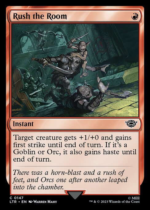 部屋への急襲/Rush the Room [LTR]
