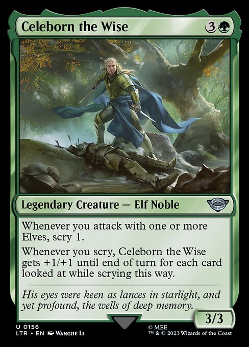 賢者ケレボルン/Celeborn the Wise [LTR] [FOIL]