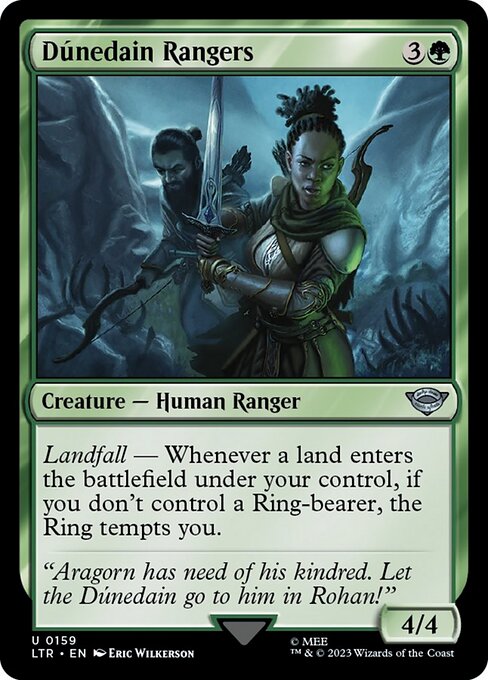 ドゥネダインのレンジャー/Dúnedain Rangers [LTR] [FOIL]