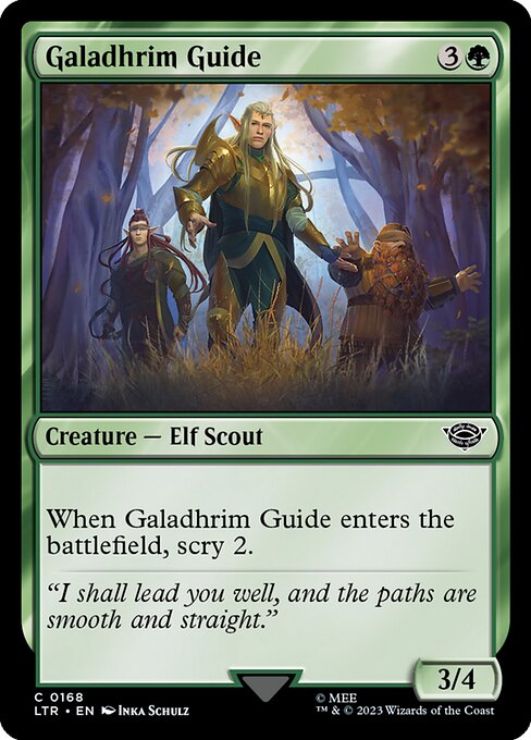 ガラズリムの道案内/Galadhrim Guide [LTR] [FOIL]
