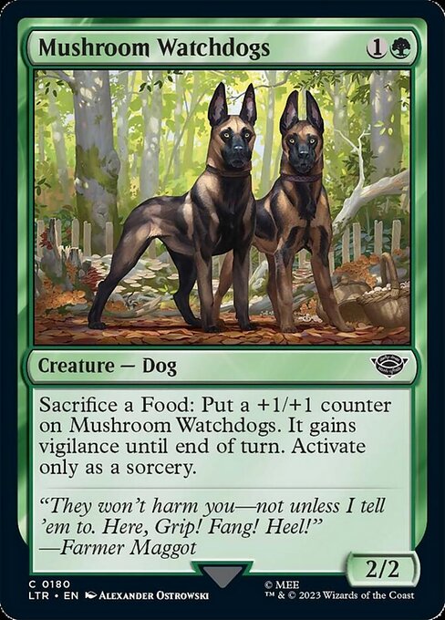 茸の番犬/Mushroom Watchdogs [LTR] [FOIL]