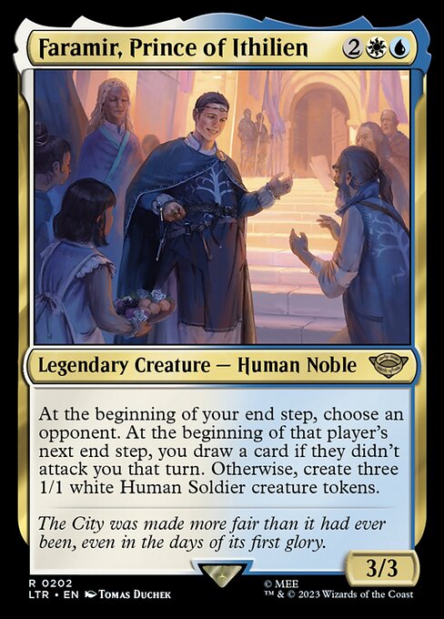イシリアンの領主、ファラミア/Faramir, Prince of Ithilien [LTR] [FOIL]