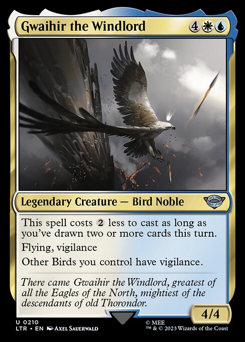 風早彦グワイヒア/Gwaihir the Windlord [LTR] [FOIL]