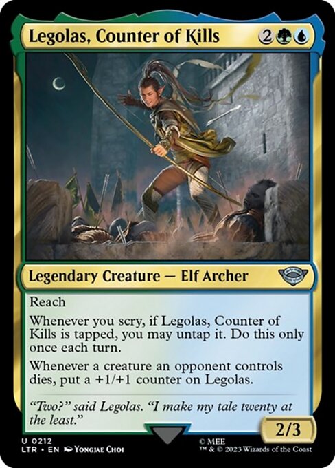 打破数を競う者、レゴラス/Legolas, Counter of Kills [LTR]