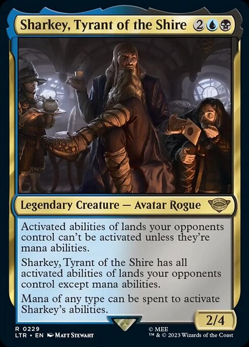 ホビット庄の圧制者、シャーキー/Sharkey, Tyrant of the Shire [LTR] [FOIL]